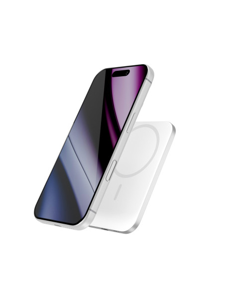 Epico Slim 3000mAh Mag+ powerbanka EM31b - stříbrná