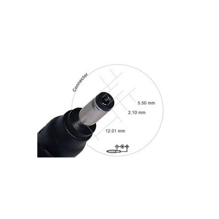 DCSV21 DC napájací konektor 2.1mm so svorkovnicou - male