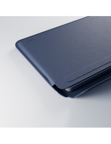 Epico Leather Sleeve MacBook Air 15" - tmavo modrá