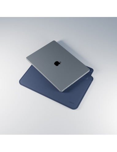 Epico Leather Sleeve MacBook Air 15" - tmavo modrá