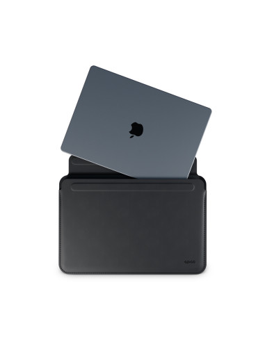 Epico Leather Sleeve MacBook Pro 13,3"/Air 13,6" - čierna