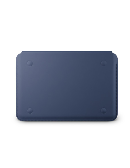 Epico Leather Sleeve MacBook Pro 13,3"/Air 13,6" - tmavo modrá