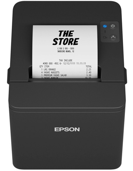 Epson TM-T20IV(102):USB+Serial+Ether,PS,Blk,EU