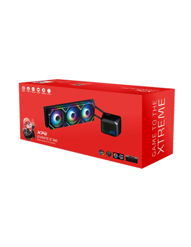 Adata XPG Levante II 360 vodné chladenie CPU, RGB
