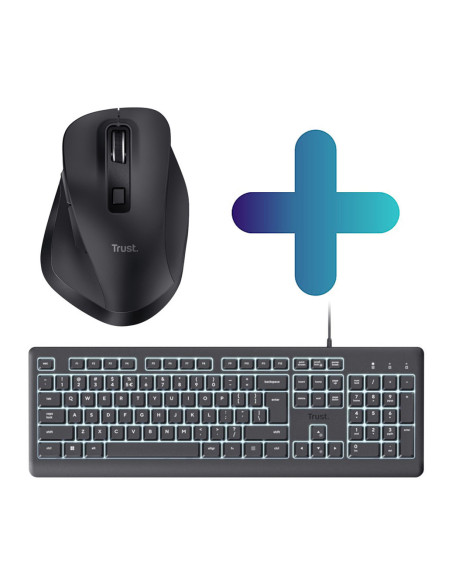 TRUST PRIMO KEYBOARD + FYDA MOUSE