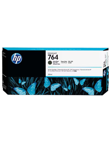 HP 764 ink. náplň Matte Black, C1Q16A
