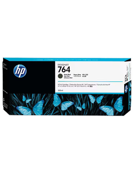 HP 764 ink. náplň Matte Black, C1Q16A