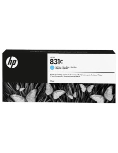 HP 831C ink. latex, 775 ml - svetlo azúrová