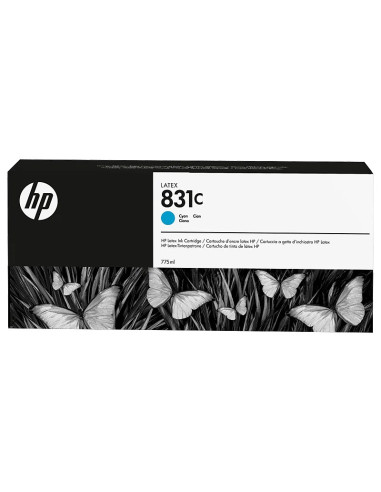 HP 831C atramentová náplň azúrová, CZ695A
