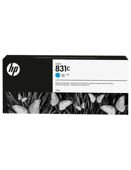HP 831C atramentová náplň azúrová, CZ695A