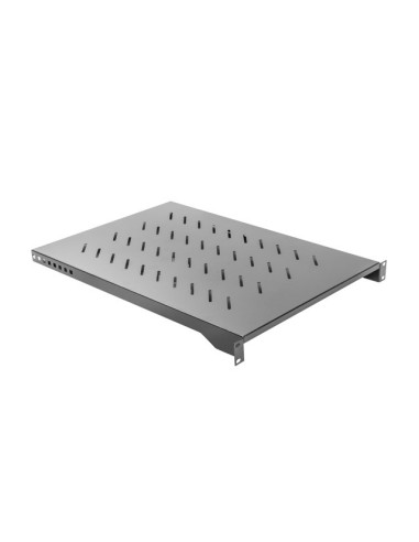 LANBERG19" PEVNÁ POLICA 1U/483X700MM MAX. NOSNOSŤ DO 15 KG ČIERNA