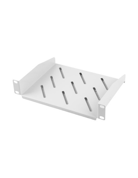 LANBERG 10" PEVNÁ POLICA 1U/254X180MM MAX. NOSNOSŤ DO 20 KG ŠEDÁ