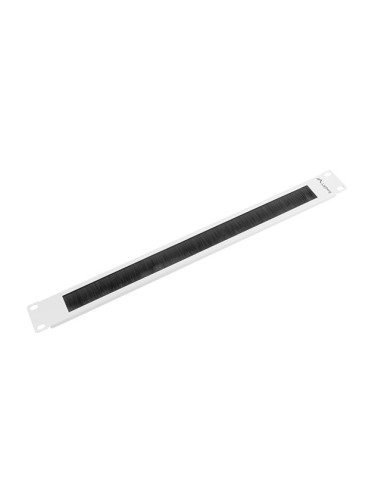 LANBERG 19" KEFÁČOVÝ PANEL 1U ŠEDÝ AK-1101-S