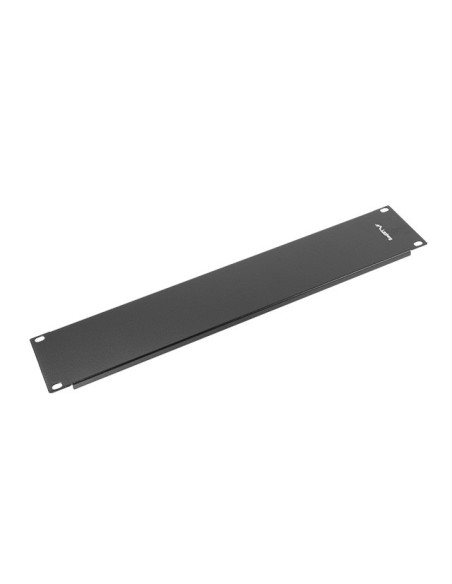 LANBERG 19" ZASLEPOVACÍ PANEL 2U ČIERNY