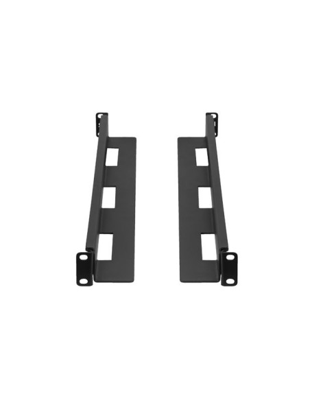 LANBERG SADA KOĽAJNÍC PRO MONTÁŽ DO RACKU 19" POSUVNÁ 650-1090 MM ČIERNA