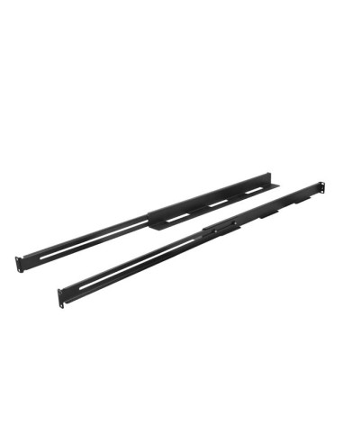 LANBERG SADA KOĽAJNÍC PRO MONTÁŽ DO RACKU 19" POSUVNÁ 650-1090 MM ČIERNA