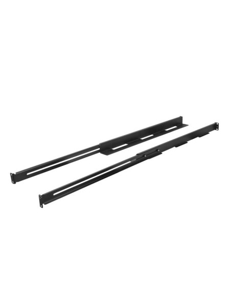 LANBERG SADA KOĽAJNÍC PRO MONTÁŽ DO RACKU 19" POSUVNÁ 650-1090 MM ČIERNA