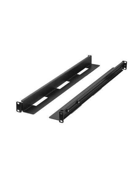 LANBERG SADA KOĽAJNÍC PRO MONTÁŽ DO RACKU 19" POSUVNÁ 650-1090 MM ČIERNA
