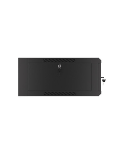 LANBERG RACKOVÁ SKRIŇA 19" NÁSTENNÁ 4U 600 RÝCHLA MONTÁŽ (PLOCHÉ BALENIE) ČIERNA