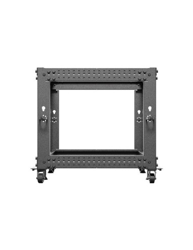 LANBERG OTVORENÝ RACK 9U 19" 600X600-1100 NASTAVITEĽNÝ ČIERNY