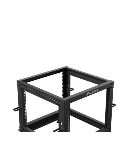 LANBERG OTVORENÝ RACK 9U 19" 600X600-1100 NASTAVITEĽNÝ ČIERNY