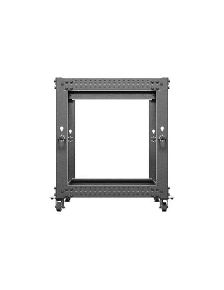 LANBERG OTVORENÝ RACK 12U 19" 600X600-1100 NASTAVITEĽNÝ ČIERNY