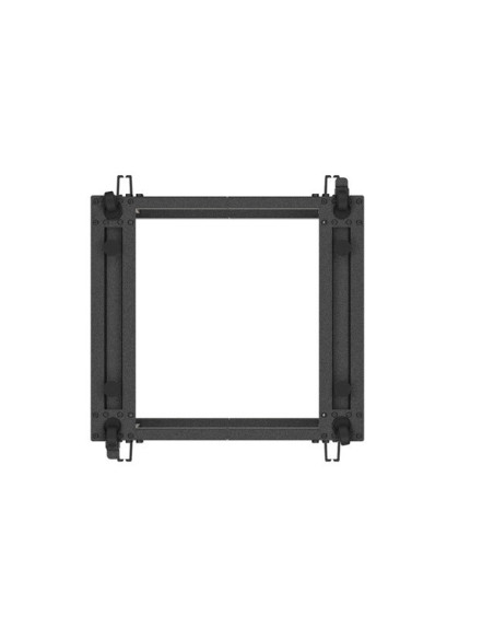 LANBERG OTVORENÝ RACK 12U 19" 600X600-1100 NASTAVITEĽNÝ ČIERNY