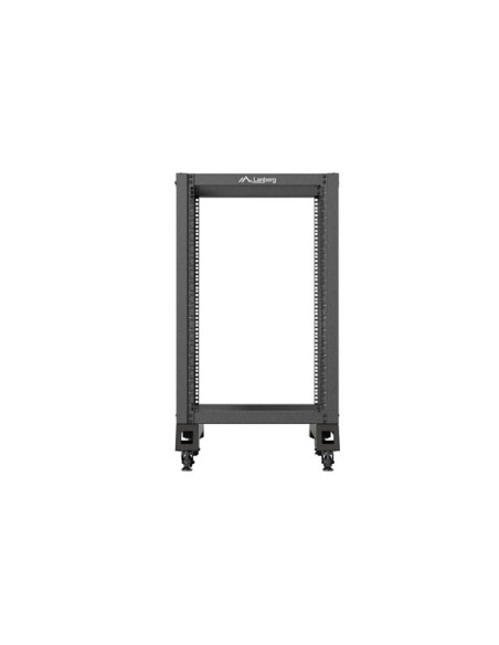 LANBERG OTVORENÝ RACK 18U 600X800 ČIERNY