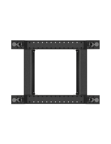 LANBERG OTVORENÝ RACK 18U 600X800 ČIERNY