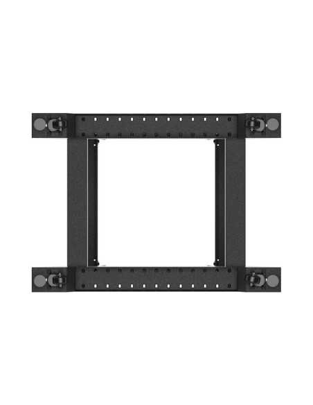 LANBERG OTVORENÝ RACK 18U 600X800 ČIERNY