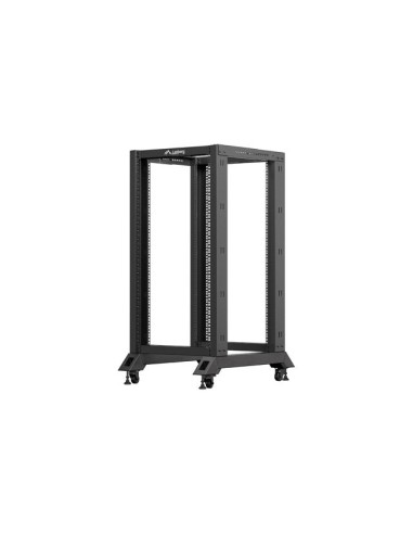 LANBERG OTVORENÝ RACK 22U 600X800 ČIERNY V2