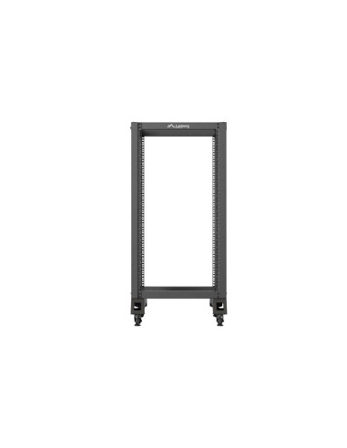 LANBERG OTVORENÝ RACK 22U 600X800 ČIERNY V2