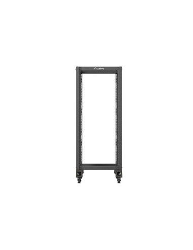 LANBERG OTVORENÝ RACK 27U 600X800 ČIERNY V2