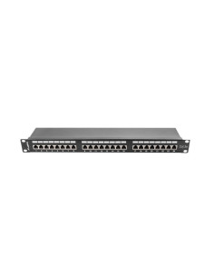 LANBERG PATCH PANEL 24 PORTOV 1U 19" CAT.5E FTP TIENE ČIERNY