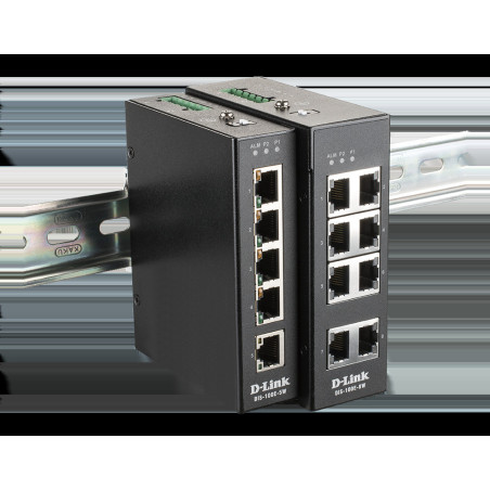 D-Link DIS-100E-5W Industrial 5 port Unmng switch