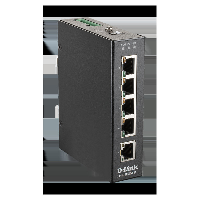 D-Link DIS-100E-5W Industrial 5 port Unmng switch