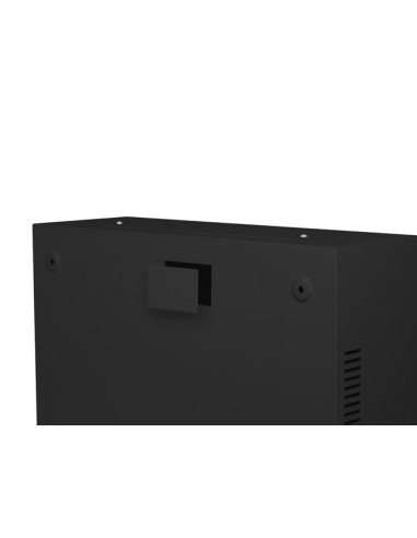 LANBERG 19" RACKOVÁ SKRIŇA PRO MONTÁŽ NA STENU 4U+3U/540X200 NÍZKOPROFILOVÁ ČIERNA (ZMONTOVANÁ)