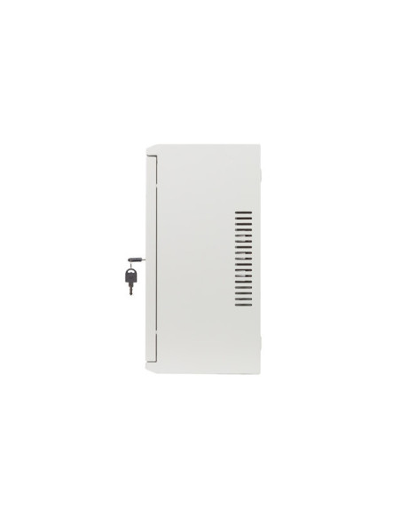 LANBERG 19" RACKOVÁ SKRIŇA PRO MONTÁŽ NA STENU 4U+3U/540X200 NÍZKOPROFILOVÁ ŠEDÁ (ZMONTOVANÁ)