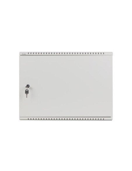 LANBERG 19" RACKOVÁ SKRIŇA PRO MONTÁŽ NA STENU 4U+3U/540X200 NÍZKOPROFILOVÁ ŠEDÁ (ZMONTOVANÁ)