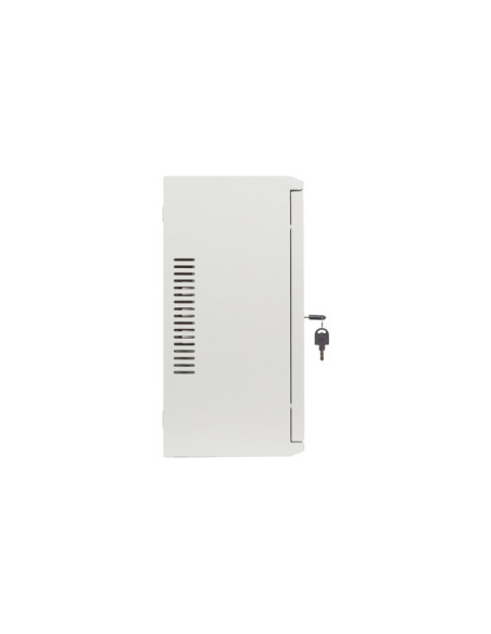 LANBERG 19" RACKOVÁ SKRIŇA PRO MONTÁŽ NA STENU 4U+3U/540X200 NÍZKOPROFILOVÁ ŠEDÁ (ZMONTOVANÁ)