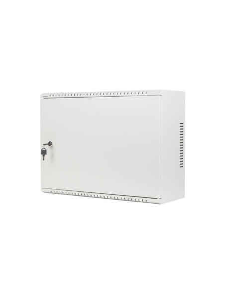 LANBERG 19" RACKOVÁ SKRIŇA PRO MONTÁŽ NA STENU 4U+3U/540X200 NÍZKOPROFILOVÁ ŠEDÁ (ZMONTOVANÁ)