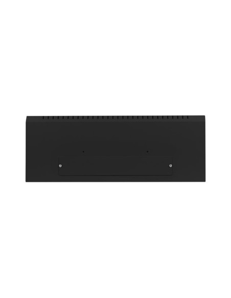 LANBERG 19" RACKOVÁ SKRIŇA PRO MONTÁŽ NA STENU 6U+3U/540X200 NÍZKOPROFILOVÁ ČIERNA (ZMONTOVANÁ)