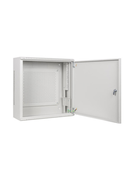 LANBERG 19" RACKOVÁ SKRIŇA PRO MONTÁŽ NA STENU 6U+3U/540X200 NÍZKOPROFILOVÁ ŠEDÁ (ZMONTOVANÁ)