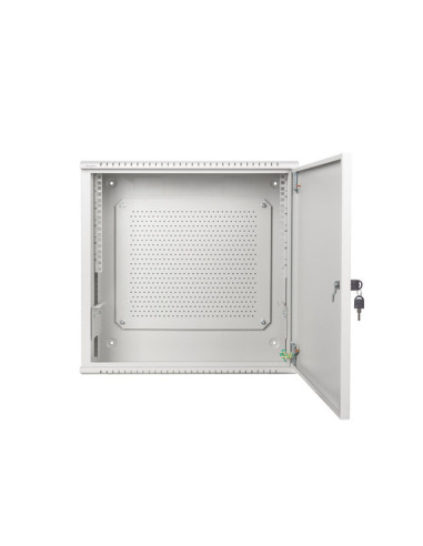 LANBERG 19" RACKOVÁ SKRIŇA PRO MONTÁŽ NA STENU 6U+3U/540X200 NÍZKOPROFILOVÁ ŠEDÁ (ZMONTOVANÁ)