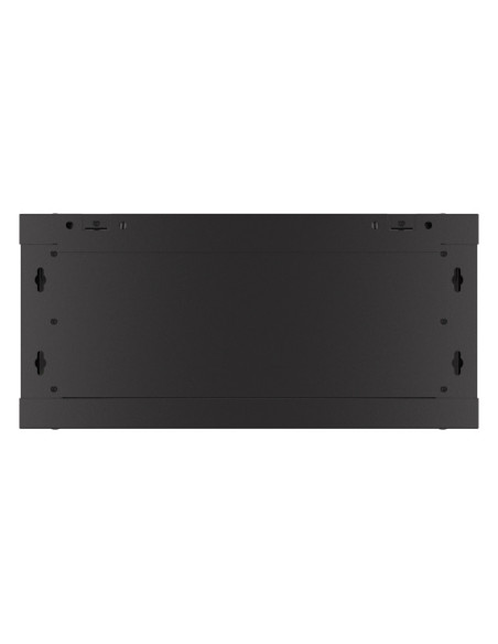 LANBERG RACKOVÁ SKRIŇA 19" NÁSTENNÁ 4U/600X450 S PERFOROVANÝMI DVERAMI ČIERNA (PLOCHÉ BALENIE)