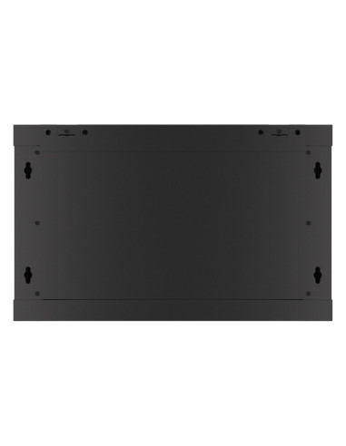 LANBERG RACKOVÁ SKRIŇA 19" PRO MONTÁŽ NA STENU 6U/600X450 PRO VLASTNÚ MONTÁŽ S KOVOVÝMI DVERMI ČIERNA