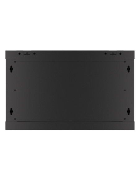 LANBERG RACKOVÁ SKRIŇA 19" PRO MONTÁŽ NA STENU 6U/600X450 PRO VLASTNÚ MONTÁŽ S KOVOVÝMI DVERMI ČIERNA