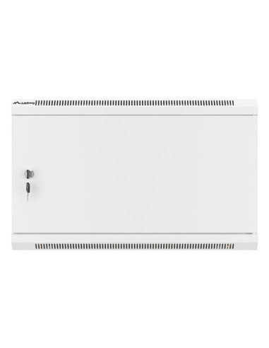 LANBERG RACKOVÁ SKRIŇA 19" PRO MONTÁŽ NA STENU 6U/600X450 PRO VLASTNÚ MONTÁŽ S KOVOVÝMI DVERAMI ŠEDÁ