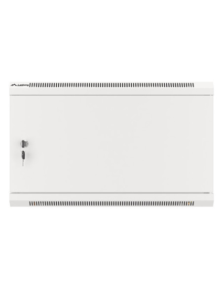 LANBERG RACKOVÁ SKRIŇA 19" PRO MONTÁŽ NA STENU 6U/600X450 PRO VLASTNÚ MONTÁŽ S KOVOVÝMI DVERAMI ŠEDÁ