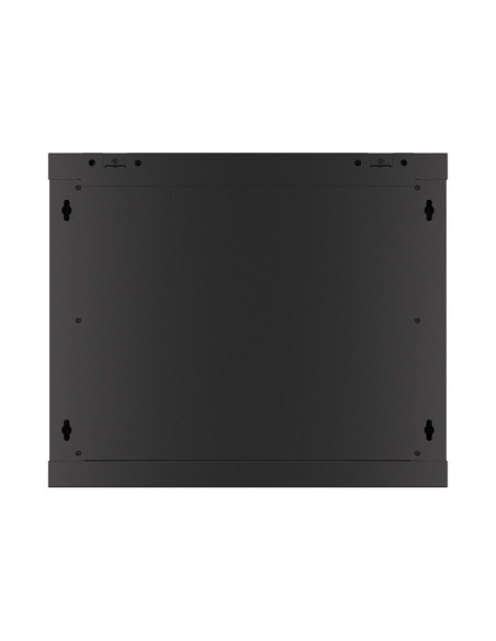 LANBERG 19" RACKOVÁ SKRIŇA PRO MONTÁŽ NA STENU 9U/600X450 PRO VLASTNÚ MONTÁŽ S KOVOVÝMI DVERAMI ČIERNA